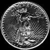 United States "Saint-Gaudens Double Eagle" Gold 20 Dollars (Obverse)