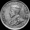 1/24 de Chelín de Bronce Jerseyés de Jorge V (Anverso)