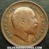 Edward VII British India Quarter Anna (Obverse)