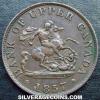 Bank of Upper Canada Half Penny Token (Obverse)