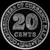 20 Céntimos de Plata Malayos de Jorge VI (Reverso)
