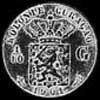 Décimo de Florín de Plata de Curazao de Guillermina I (Reverso)