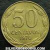 Chilean 50 Centavos (Reverse)