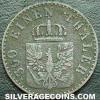 Friedrich Wilhelm IV Prussian Pfennig (Obverse)
