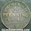 Friedrich Wilhelm IV Prussian Pfennig (Reverse)