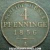 Prussian 4 Pfennig (Reverse)