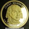 United States Dollar (James Madison) (Obverse)