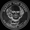 Dólar Estadounidense (Martin van Buren) (Anverso)