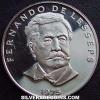 Panamanian 50 Centesimos (Fernando de Lesseps) (Reverse)