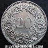 Swiss 20 Rappen (Reverse)
