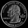 United States "Washington" Silver Quarter Dollar (Virginia) (Obverse)