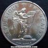 French Silver 100 New Francs (human rights) (Obverse)