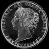 50 Céntimos de Plata de Terranova de Victoria (Anverso)
