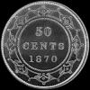 50 Céntimos de Plata de Terranova de Victoria (Reverso)