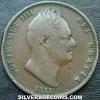 William IV British Half Penny (Obverse)