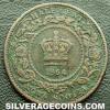 Victoria Nova Scotian Bronze Half Cent (Reverse)