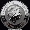 Elizabeth II Australian Dollar 1 Ounce Silver Koala (Obverse)