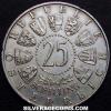 Austrian Silver 25 Schillings (Wolfgang Amadeus Mozart) (Obverse)