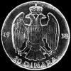 20 Dinara Yugoslavos de Pedro II (Reverso)