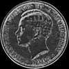 200 Reis de Plata Portugueses de Manuel II (Anverso)
