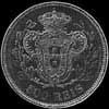 500 Reis de Plata Portugueses de Manuel II (Reverso)