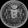 500 Reis de Plata Portugueses de Manuel II (Guerra Peninsular) (Reverso)