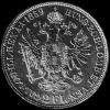 2 Florines de Plata Austriacos de Francisco José I (Reverso)