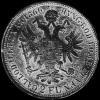 2 Florines de Plata Austriacos de Francisco José I (Reverso)