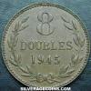 Guernsey Bronze 8 Doubles (Reverse)