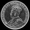 4 Piastras y Media de Plata Chipriotas de Jorge V (Anverso)