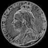 9 Piastras de Plata Chipriotas de Victoria (Anverso)