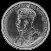 18 Piastras de Plata Chipriotas de Jorge V (Anverso)