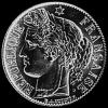 Franco de Plata Francés (Libertad) (Anverso)