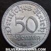 German Weimar Republic 50 Pfennig (Reverse)