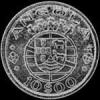 10 Escudos de Plata Angoleños (Reverso)