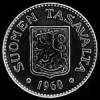 100 Markkaa de Plata Finlandeses (Anverso)