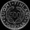 500 Markkaa de Plata Finlandeses (Juegos Olímpicos) (Anverso)