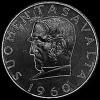 1000 Markkaa de Plata Finlandeses (Snellman) (Anverso)