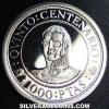 Juan Carlos I Spanish Silver 1000 Pesetas (Bolivar and San Martin) (Reverse)