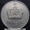 Olav V Norwegian Krone (Reverse)