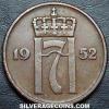 Haakon VII Norwegian Bronze 5 Øre (Obverse)