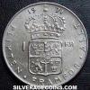 Gustav VI Swedish Krona (Reverse)