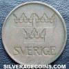 Gustav VI Swedish Bronze 5 Öre (Obverse)