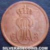 Ernest Augustus Hannover 1 Pfennig (Obverse)