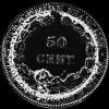 50 Céntimos de Plata de la Indochina Francesa (Reverso)