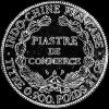 Piastra de Plata de la Indochina Francesa (POIDS 27 GR.) (Reverso)