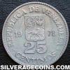 Venezuelan 25 Centimos (Obverse)