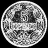 5 Céntimos Venezolanos (Reverso)