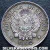 Argentinian Silver 10 Centavos (Obverse)