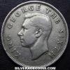 George VI New Zealander Florin (Obverse)